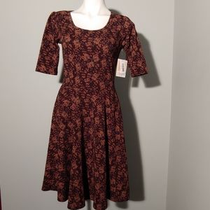 Lularoe Floral Dress Size Medium